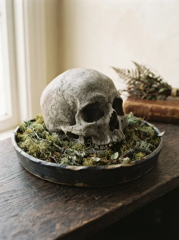 Moss Base Skull