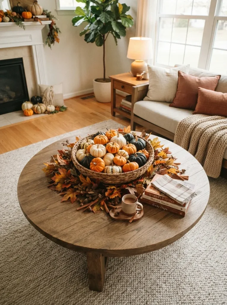 Pumpkin Coffee Table Bowl