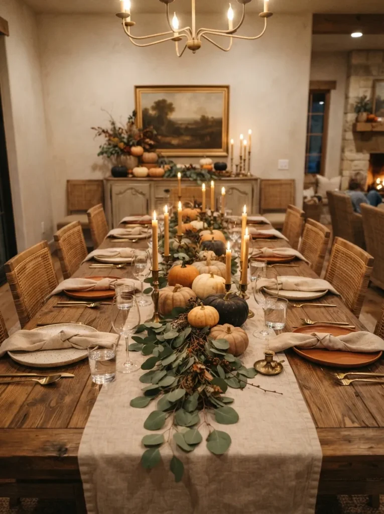 Pumpkin Dining Table Runner