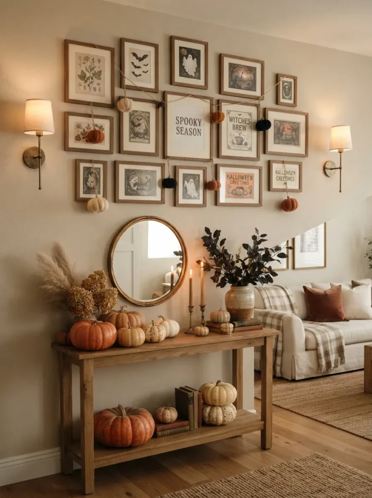 Pumpkin Gallery Wall