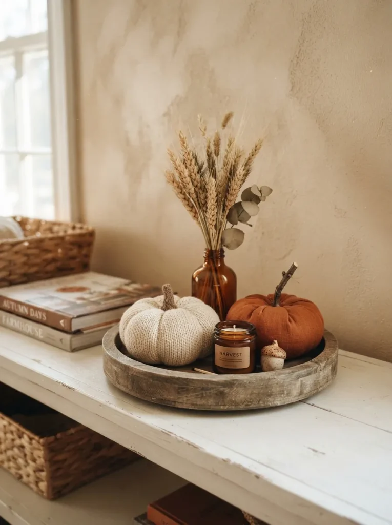 Pumpkin Tray Arrangement