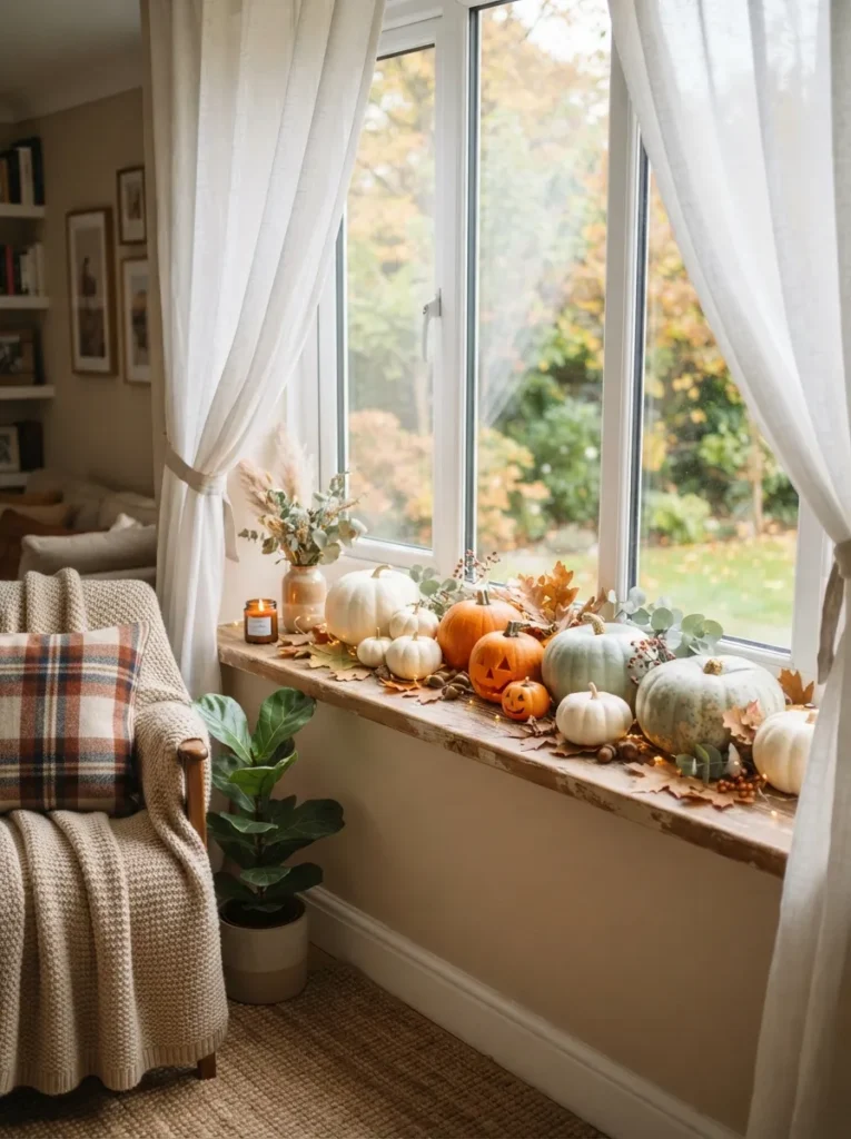 Pumpkin Window Display