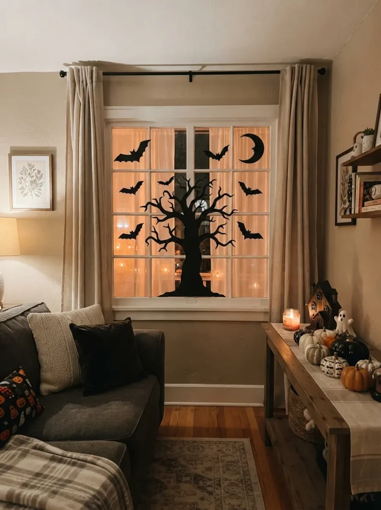 Shadowy Window Silhouettes