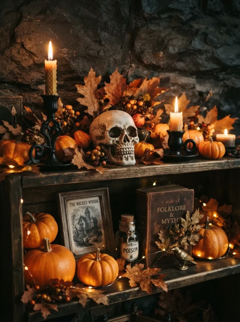 Skull And Candle Pair