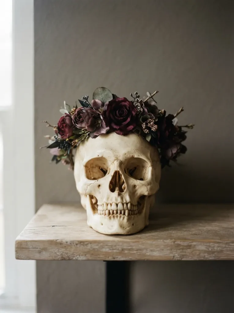 Skull Floral Crown