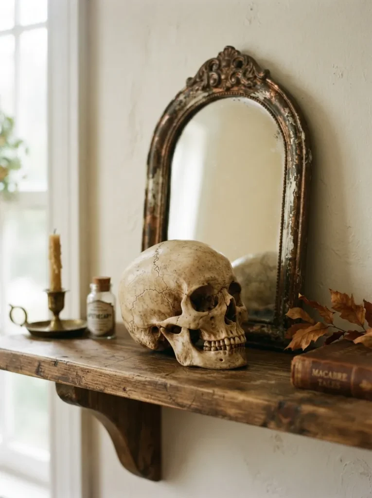 Skull Mirror Backdrop