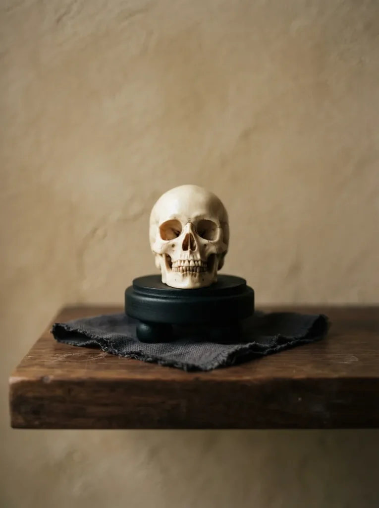 Tiny Skull Pedestal