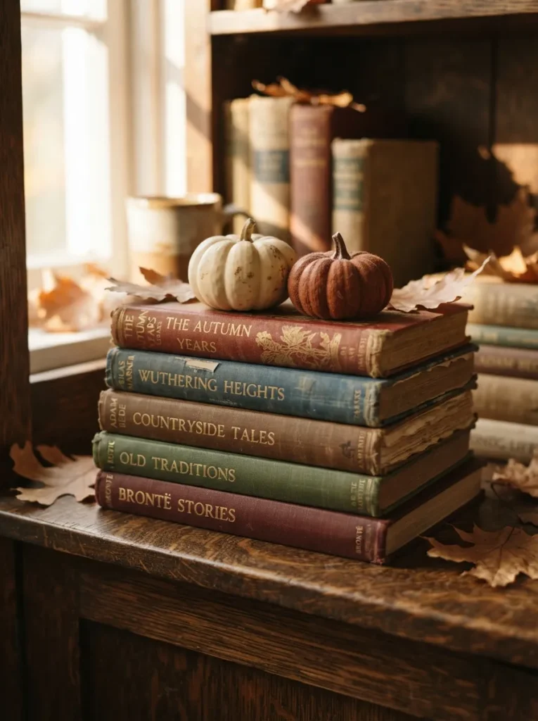 Vintage Book Stack