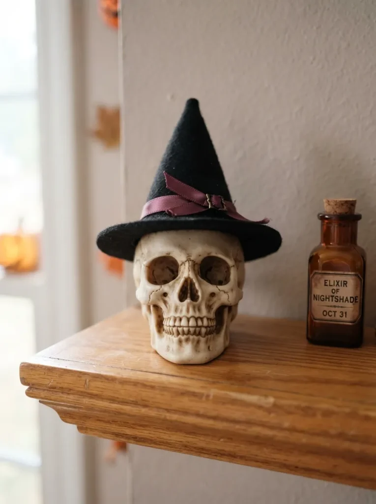 Witch Hat Skull