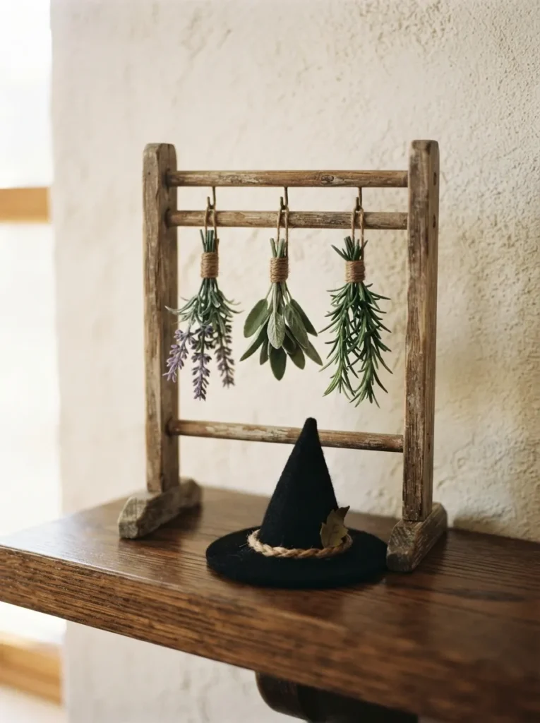 Witch Herb Drying Rack