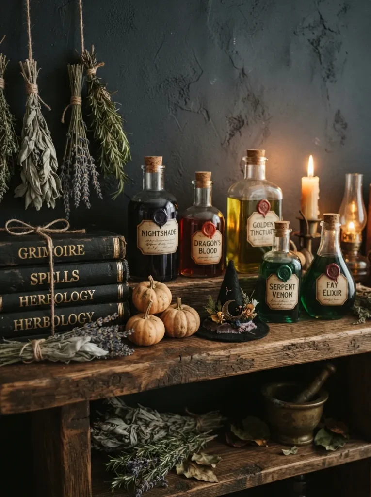 Witchy Potion Bottles