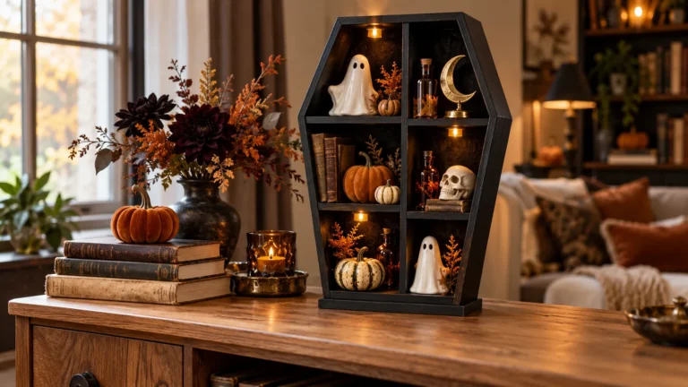 coffin shelf decor