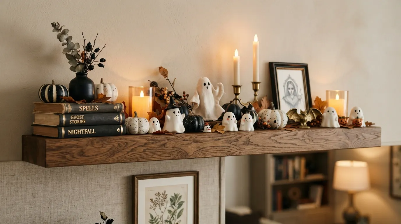 mini ghost figurine