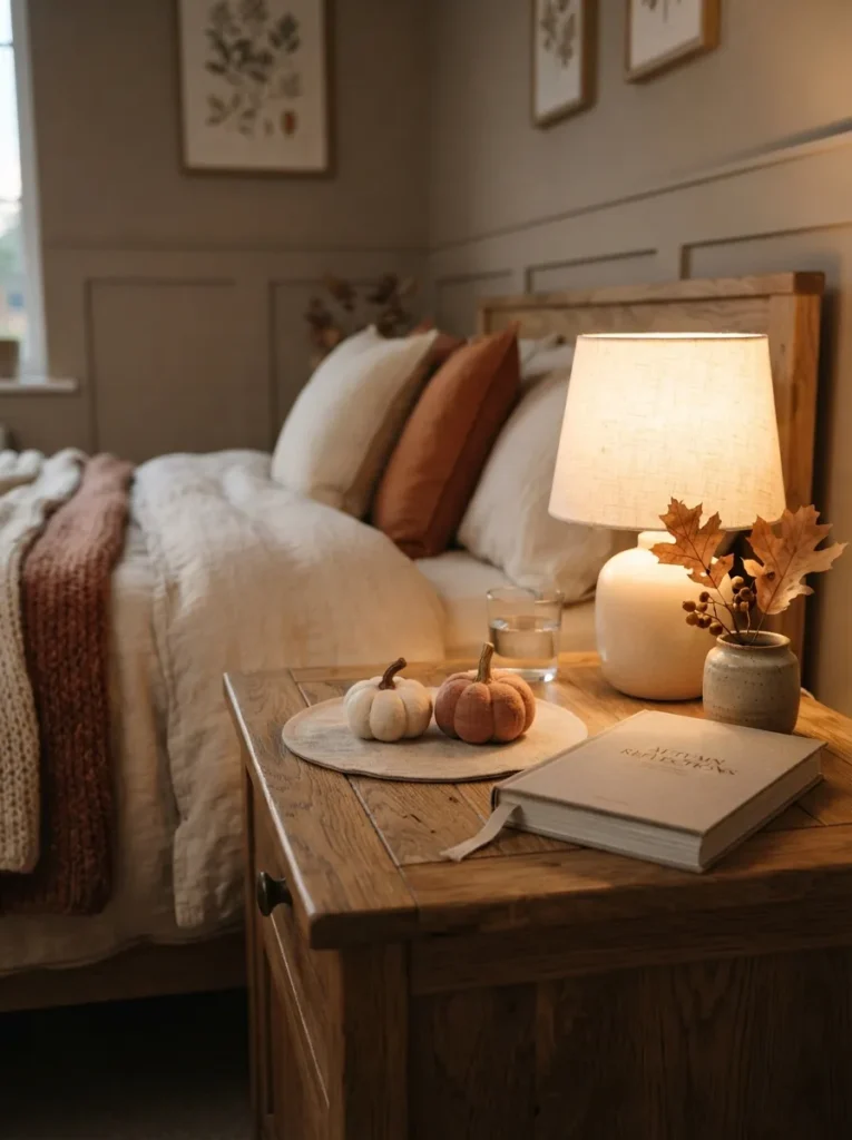 Bedside Pumpkin Pair