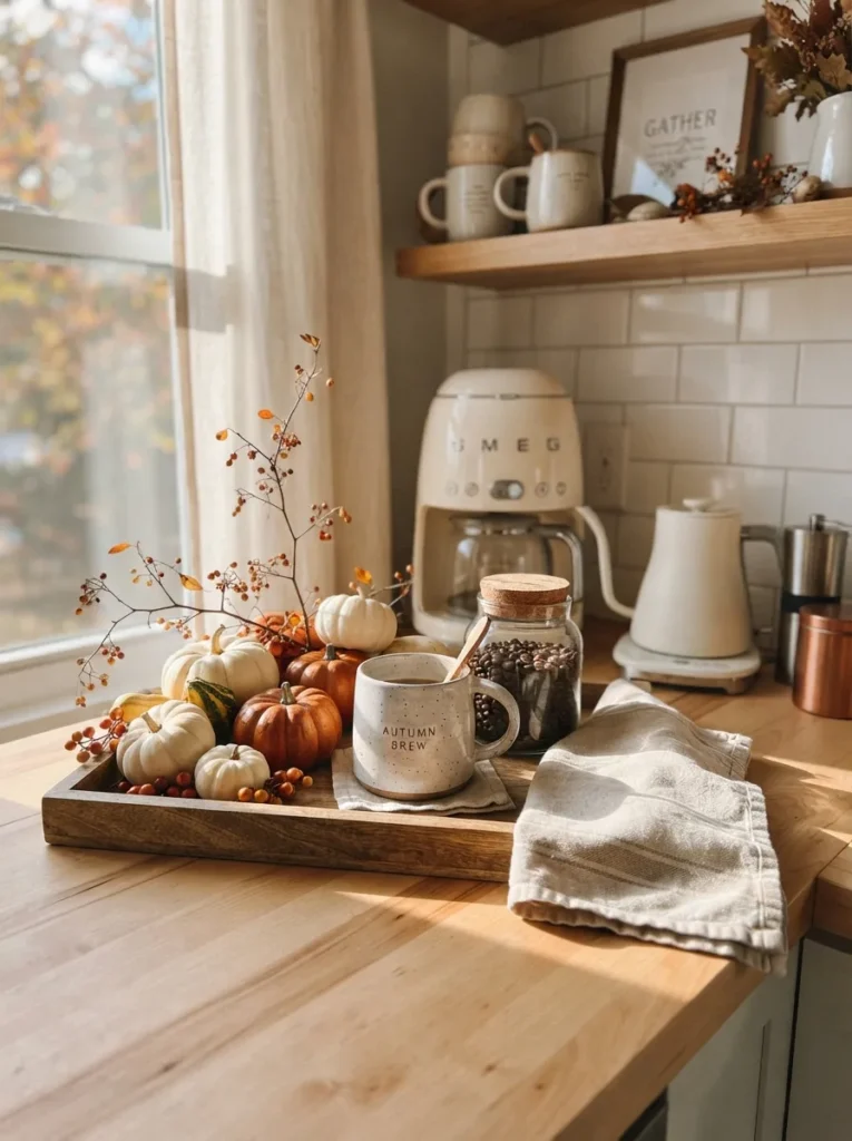Coffee Station Pumpkins