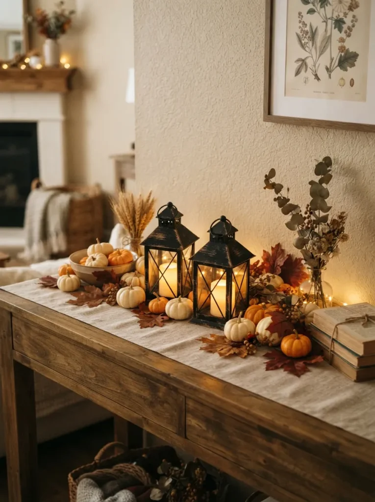 Lantern Pumpkin Pair