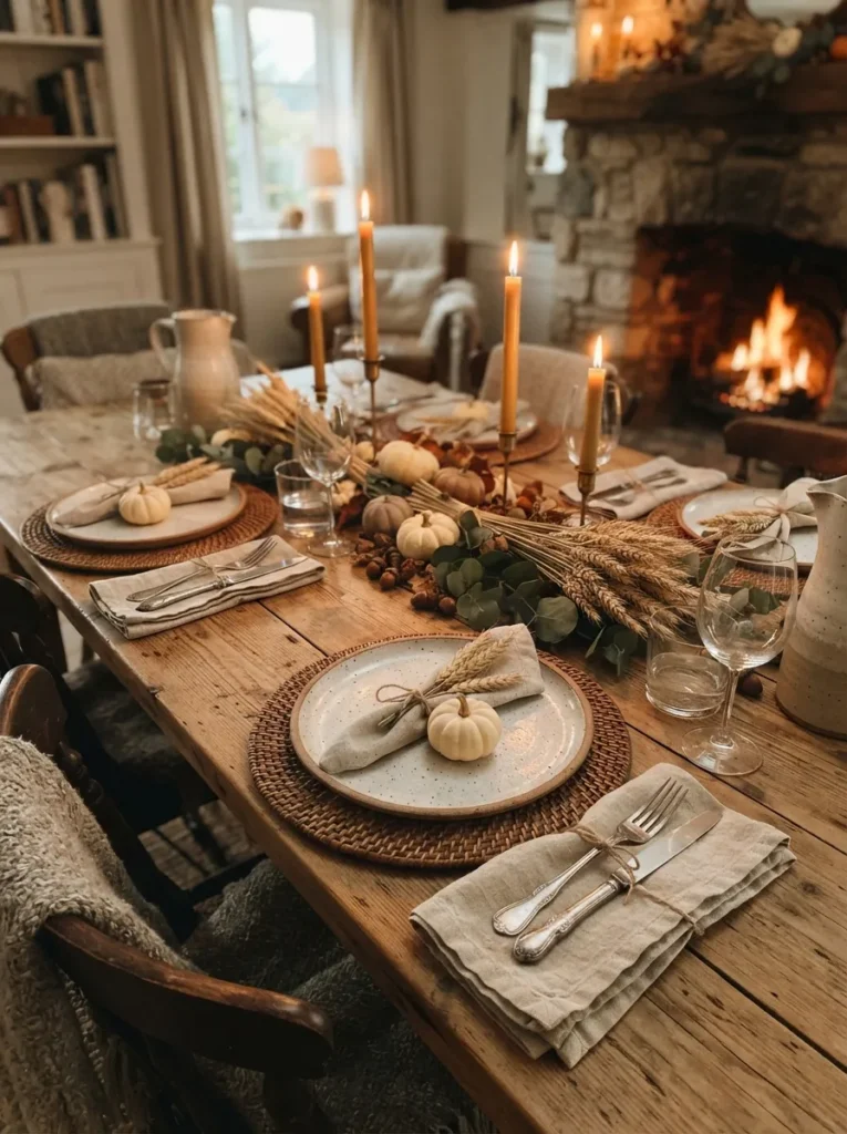 Pumpkin Place Settings